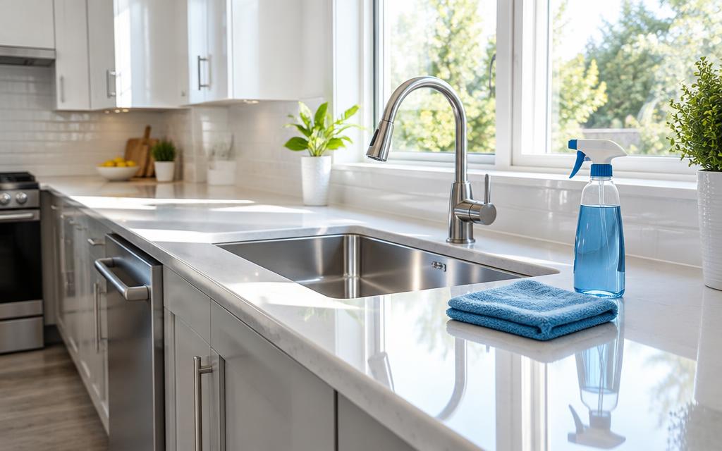 Illustrative example of cleaning services work